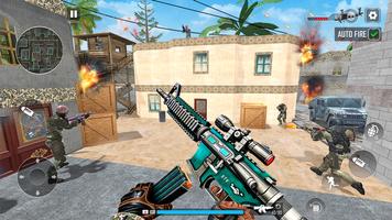 銃ゲーム: FPS 銃のゲーム と銃で戦うゲーム ポスター