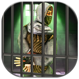 Prison de ninja de super-héros icône