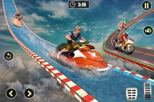 98% impossible Tracks Super jet Ski Tricks Master poster