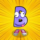 Alphabet Monster Run Games 3D آئیکن