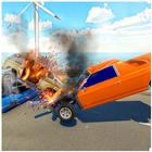 Simulador conductor accidente icono
