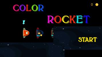 Color Rocket Affiche
