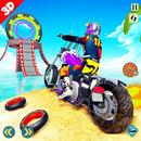 Fearless Beach Bike Stunts Rid-APK