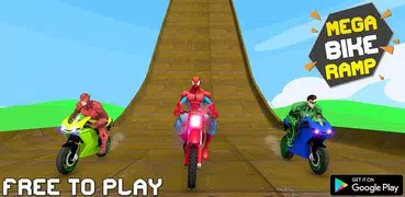 Superhero Furious Drive: Motorcycle Racing