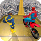 Superhero Furious Drive: Motorcycle Racing أيقونة