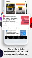 PipFeed - Newspaper Articles & News Aggregator Poster