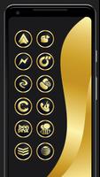 Gold & Black Icon Pack 9010+ i screenshot 2