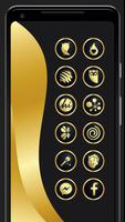 Gold & Black Icon Pack 9010+ i screenshot 3