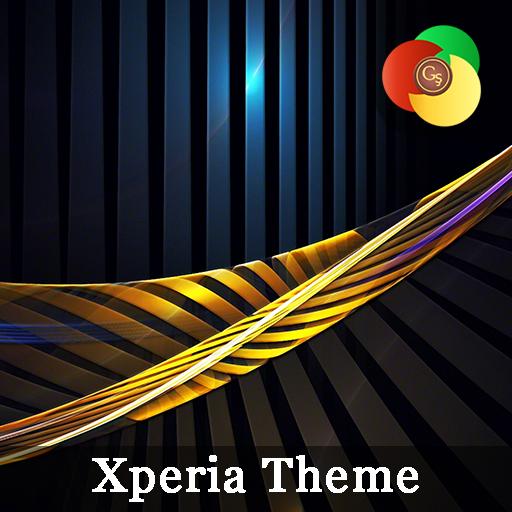 Xperia™ Тема | Golden lines