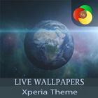 آیکون‌ Earth in the galaxy| Xperia™Th