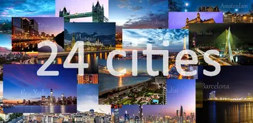 24 cities | Xperia™ Theme - ev