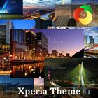 Xperia™テーマ | 24 cities - 画像の切替 アイコン