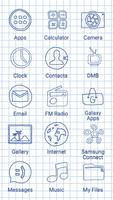 Hand drawn - Icon Pack Theme with 9025+ icons ảnh chụp màn hình 1
