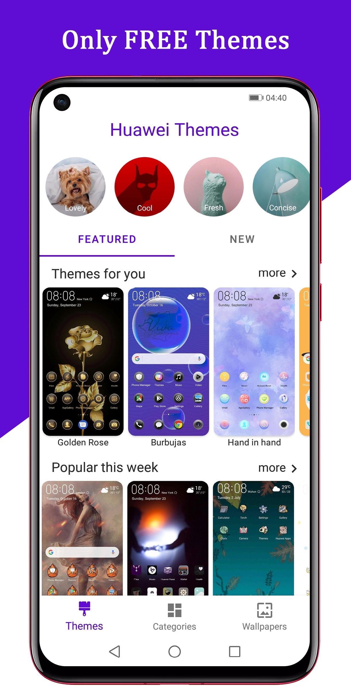 Free Emui Themes For Huawei And Honor For Android Apk Download