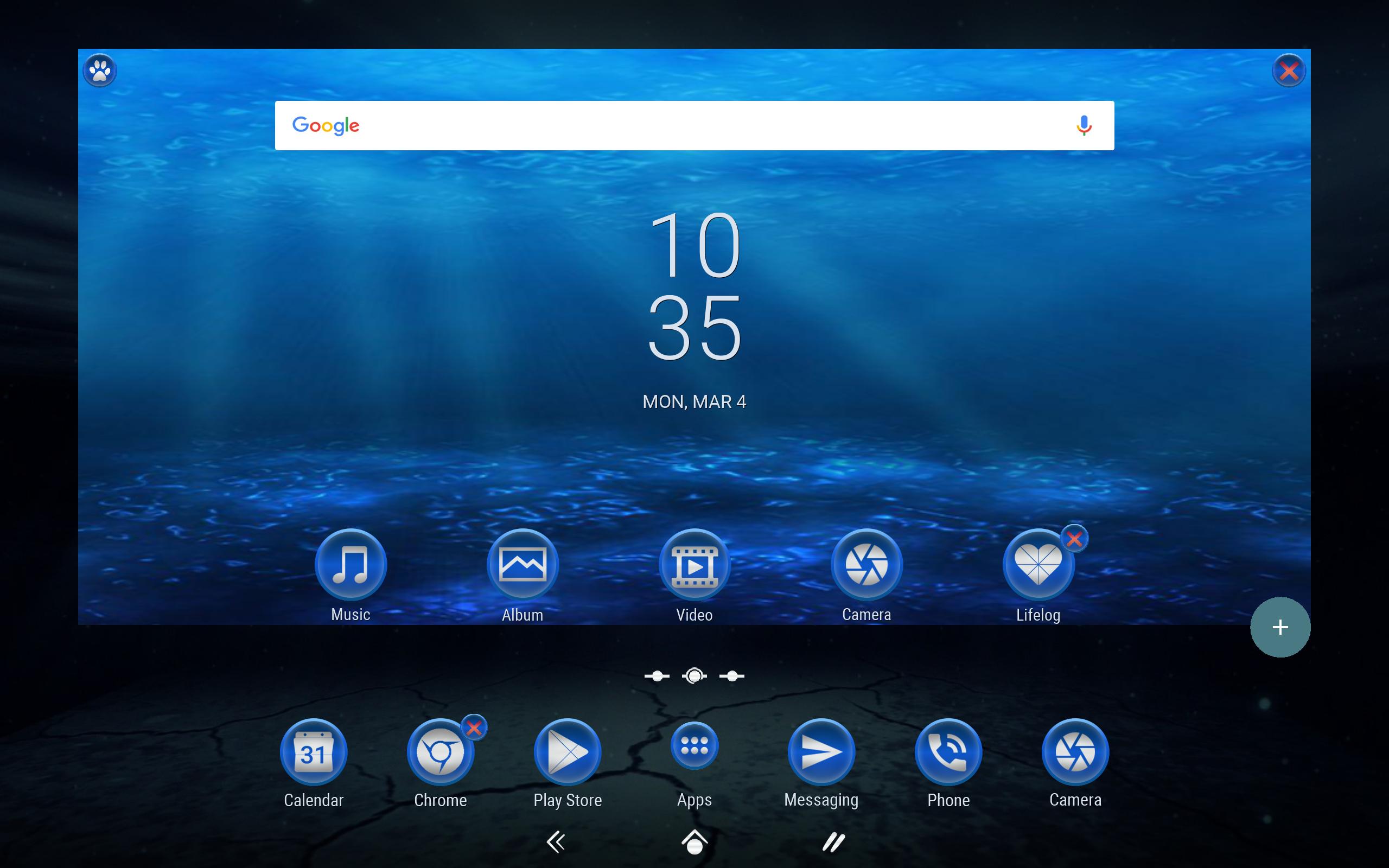 Android 用の オーシャンフロア Xperia テーマ ライブ壁紙 Apk をダウンロード