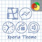 Sheet of notebook | Xperia™ Th ไอคอน