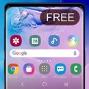 Galaxy S10 Wallpaper blue-rose APK