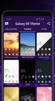 Galaxy S9 purple Theme ảnh chụp màn hình 2