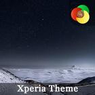 The night sky Theme ícone