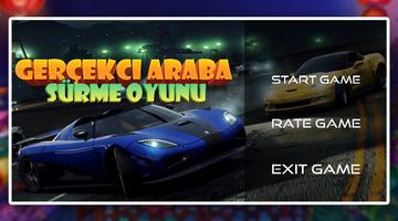 Gercek Araba Surme ポスター