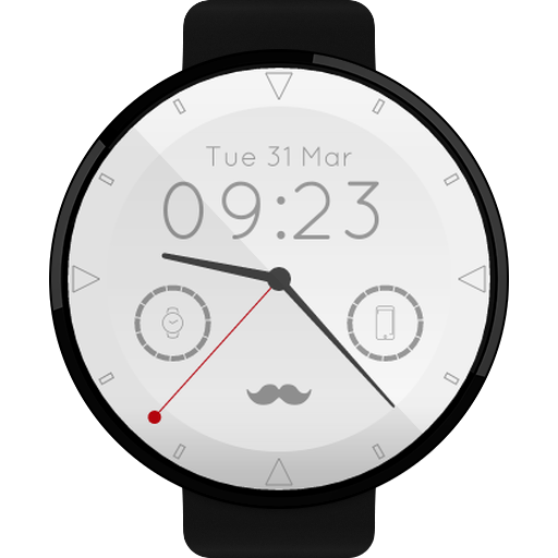 Mustache Watch Face