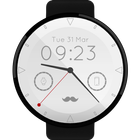 Mustache Watch Face আইকন