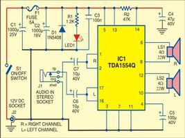 Amplifier Circuit Diagram bài đăng
