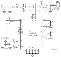 Amplifier Circuit Diagram ảnh chụp màn hình 1