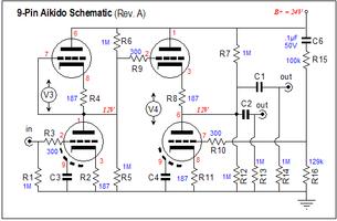 Amplifier Circuit Diagram ảnh chụp màn hình 3