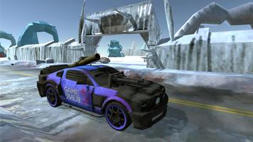 Zombie v/s Car Driving Race скриншот 1