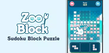 Zoo Block - Sudoku Grid Puzzle