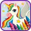 Juegos de Colorear Unicornio APK
