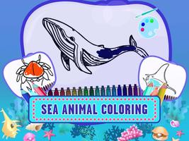 Learn Sea Animals Kids Games 海报