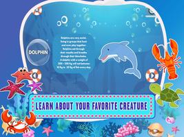 Learn Sea Animals Kids Games screenshot 1