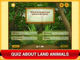 Juegos De Zoo Animales Quiz captura de pantalla 2
