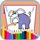 Aprender animales colorear App APK