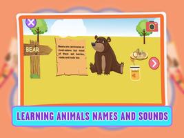 Learning Animal Coloring Games تصوير الشاشة 1