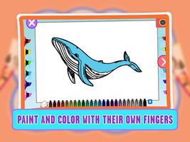 Learning Animal Coloring Games تصوير الشاشة 2