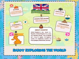 World Geography Games For Kids تصوير الشاشة 1