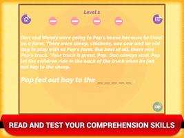 Juegos de Comprensión Lectora captura de pantalla 3