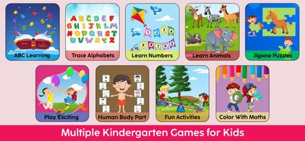 پوستر Kindergarten: Math, Pre K, Abc