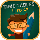 Tablas De Multiplicar 11 al 20 APK