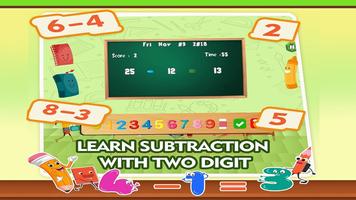 Aprender Subtraction Juegos captura de pantalla 3