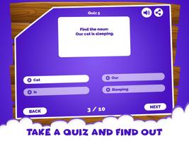 Jeu Quiz de Grammaire Anglaise capture d'écran 1