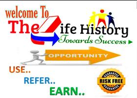 Life History :Home-Shopping-Earn-Mlm Business Co. plakat
