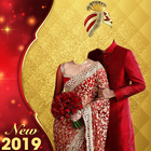 Couple Traditional Photo Suits آئیکن