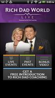 Rich Dad World Live plakat