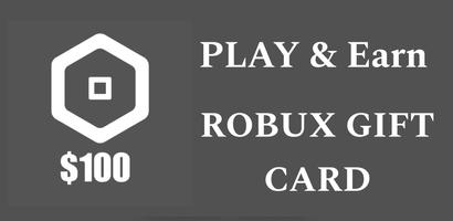 Get Robux Gift Card RedeemCode โปสเตอร์
