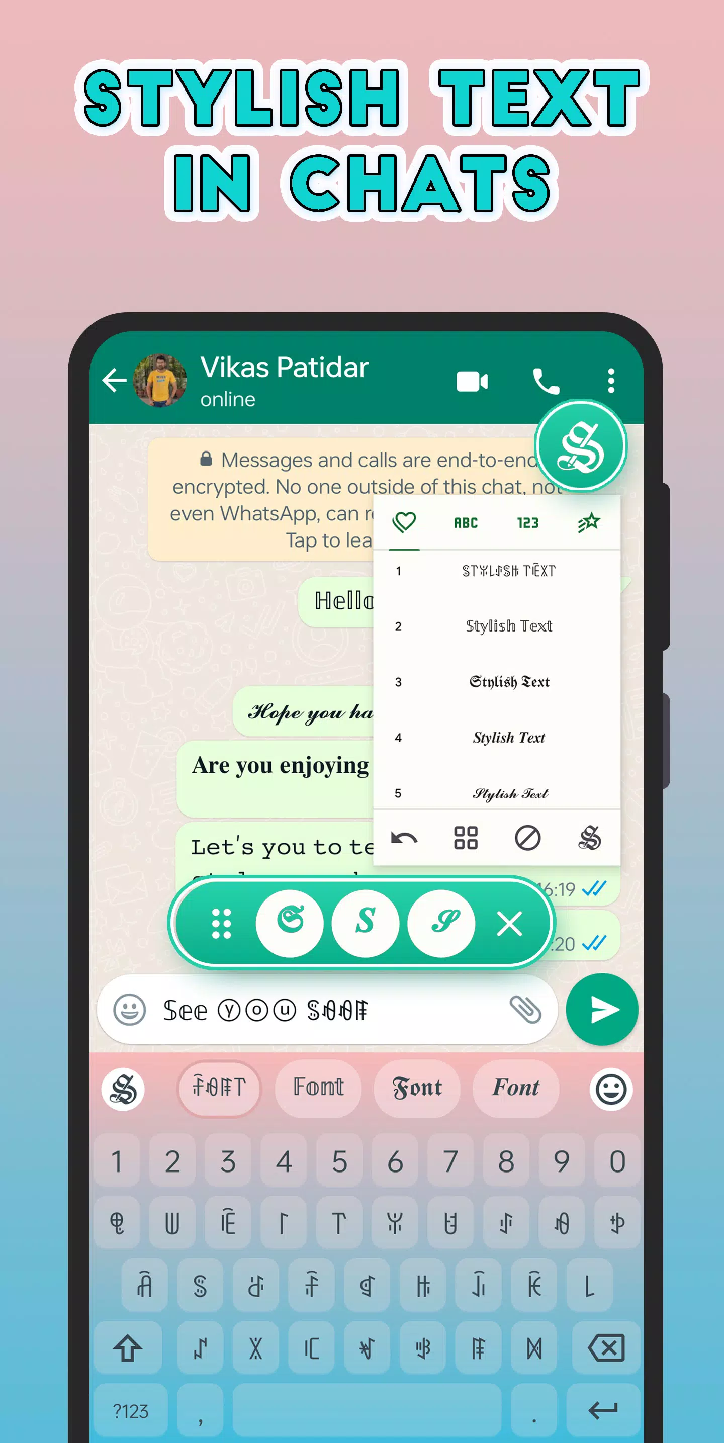 Download do APK de Stylish Text para Android