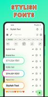 Stylish Text syot layar 1